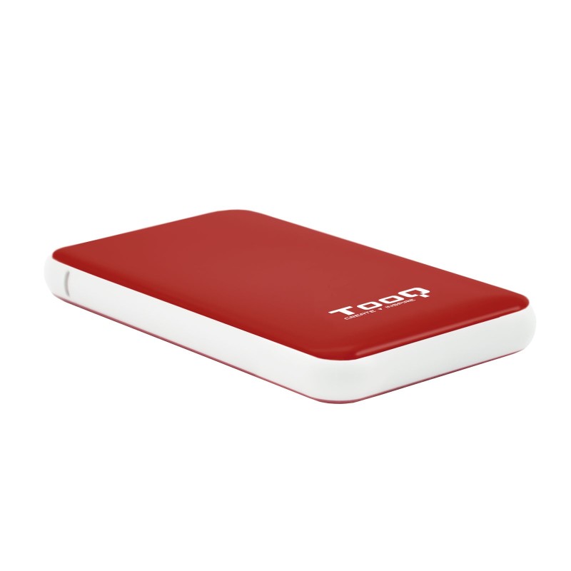 TooQ TQE-2528R Boîtier de disques de stockage Enceinte ssd Rouge 2.5"