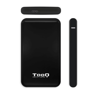 TooQ TQE-2528B Boîtier de disques de stockage Enceinte ssd Noir 2.5"