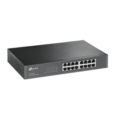 TP-Link TL-SG1016D commutateur réseau Non-géré L2 Gigabit Ethernet (10 100 1000) Noir