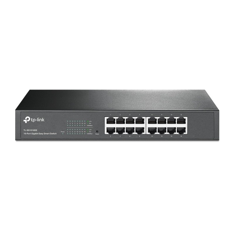 TP-Link TL-SG1016DE commutateur réseau Géré L2 Gigabit Ethernet (10 100 1000) Noir