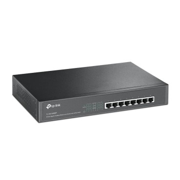 TP-Link TL-SG1008MP commutateur réseau Non-géré Gigabit Ethernet (10 100 1000) Connexion Ethernet, supportant l'alimentation