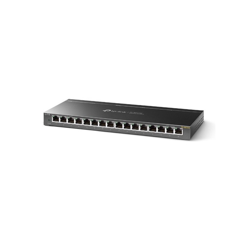 TP-Link TL-SG116E Non-géré L2 Gigabit Ethernet (10 100 1000) Noir