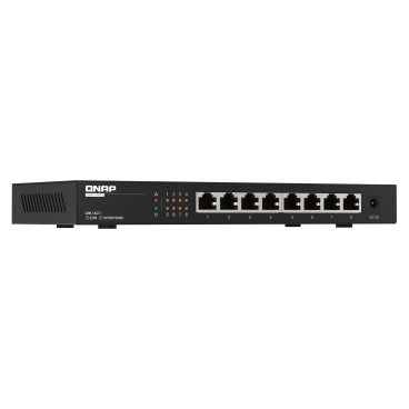 QNAP QSW-1108-8T commutateur réseau Non-géré 2.5G Ethernet (100 1000 2500) Noir