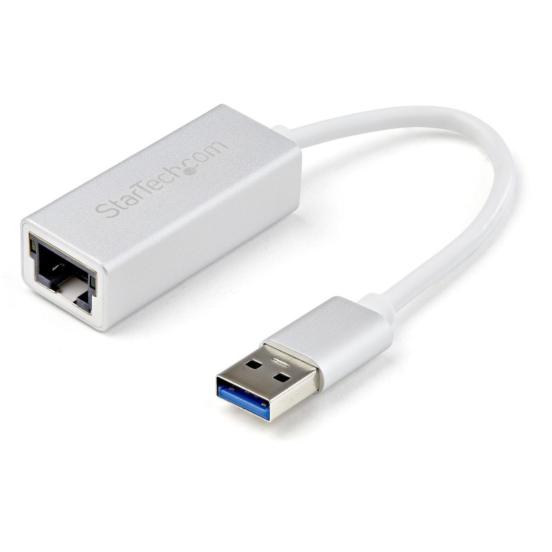 StarTech.com Adaptateur réseau USB 3.0 vers Gigabit Ethernet - Argent