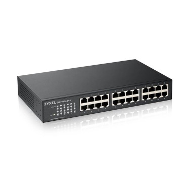 Zyxel GS1100-24E Non-géré Gigabit Ethernet (10 100 1000) Noir