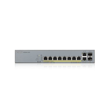 Zyxel GS1350-12HP-EU0101F commutateur réseau Géré L2 Gigabit Ethernet (10 100 1000) Connexion Ethernet, supportant