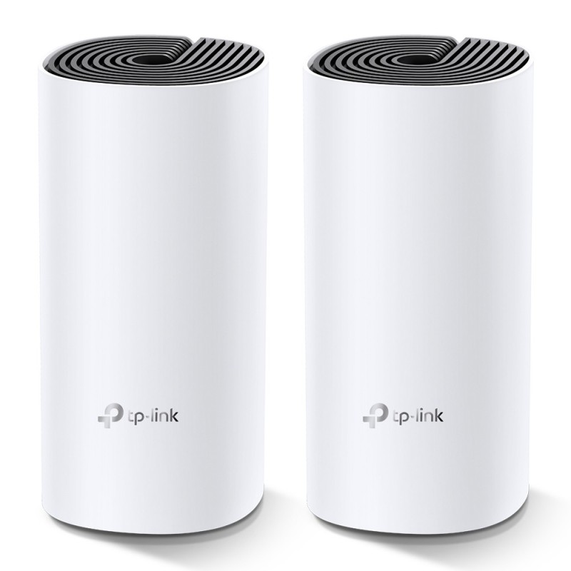 TP-Link Deco M4(2-pack) Bi-bande (2,4 GHz   5 GHz) Wi-Fi 5 (802.11ac) Blanc Interne