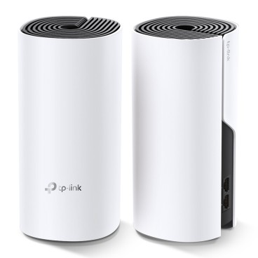 TP-Link Deco M4(2-pack) Bi-bande (2,4 GHz   5 GHz) Wi-Fi 5 (802.11ac) Blanc Interne