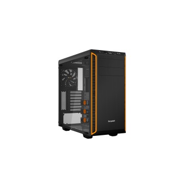 be quiet! Pure Base 600 Window Midi Tower Noir, Orange