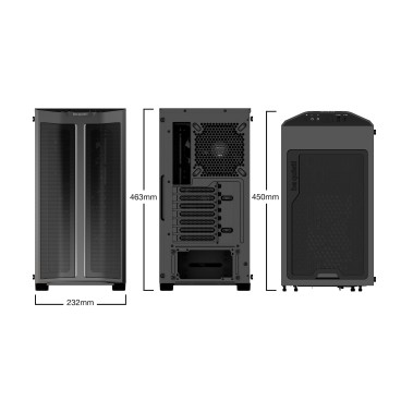 be quiet! PURE BASE 500 FX Black Midi Tower Noir