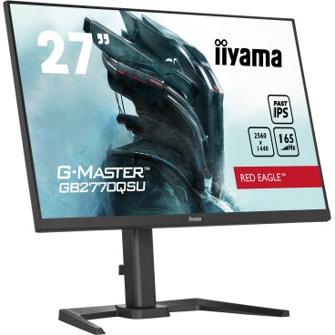 iiyama G-MASTER GB2770QSU-B5 écran plat de PC 68,6 cm (27") 2560 x 1440 pixels Wide Quad HD LED Noir