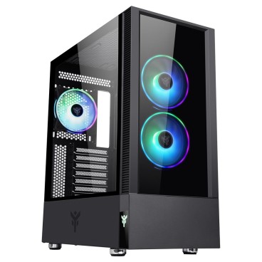 itek VERTIBRA Q210 Midi Tower Noir