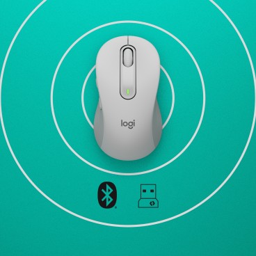 Logitech Signature M650 for Business souris Bureau Droitier RF sans fil + Bluetooth Optique 4000 DPI