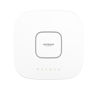 NETGEAR WAX630E 7800 Mbit s Blanc Connexion Ethernet, supportant l'alimentation via ce port (PoE)