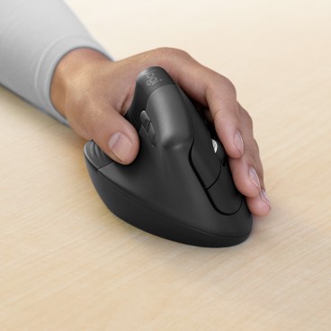 Logitech Lift for Business souris Bureau Gauche RF sans fil + Bluetooth Optique 4000 DPI