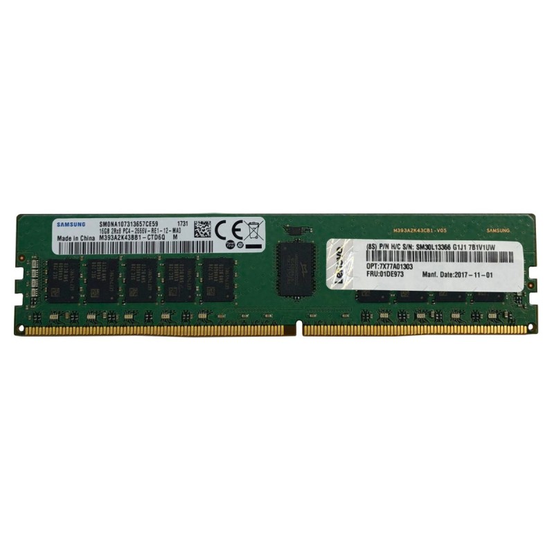 Lenovo 4X77A77495 module de mémoire 16 Go 1 x 16 Go DDR4 3200 MHz ECC