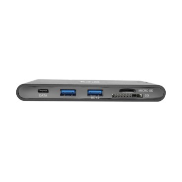 Tripp Lite U442-DOCK3-B station d'accueil Avec fil USB 3.2 Gen 2 (3.1 Gen 2) Type-C Noir