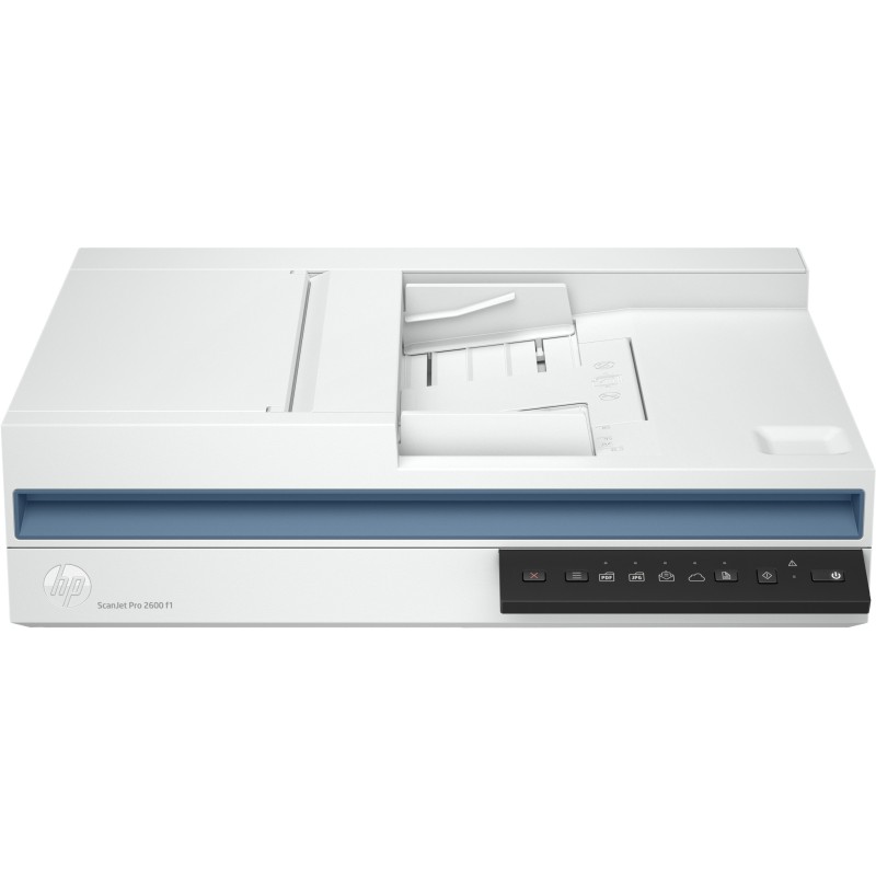 HP Scanjet Pro 2600 f1 Numériseur à plat et adf 600 x 600 DPI A4 Blanc