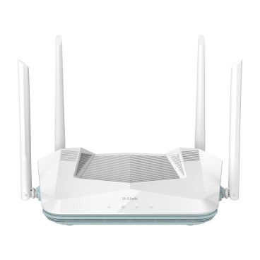 D-Link R32 routeur sans fil Gigabit Ethernet Bi-bande (2,4 GHz   5 GHz) Blanc