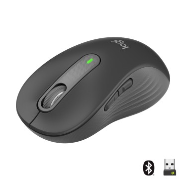 Logitech Signature M650 souris Bureau Droitier RF sans fil + Bluetooth Optique 4000 DPI