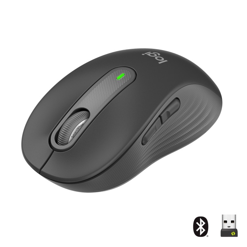 Logitech Signature M650 souris Bureau Droitier RF sans fil + Bluetooth Optique 4000 DPI