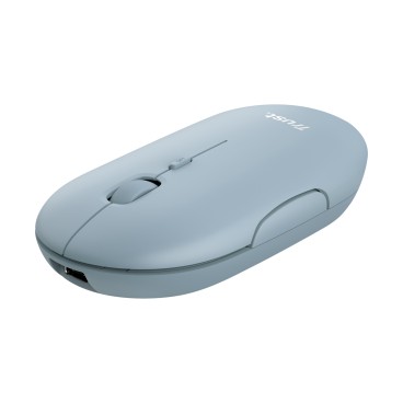 Trust Puck souris Bureau Ambidextre RF sans fil + Bluetooth 1600 DPI