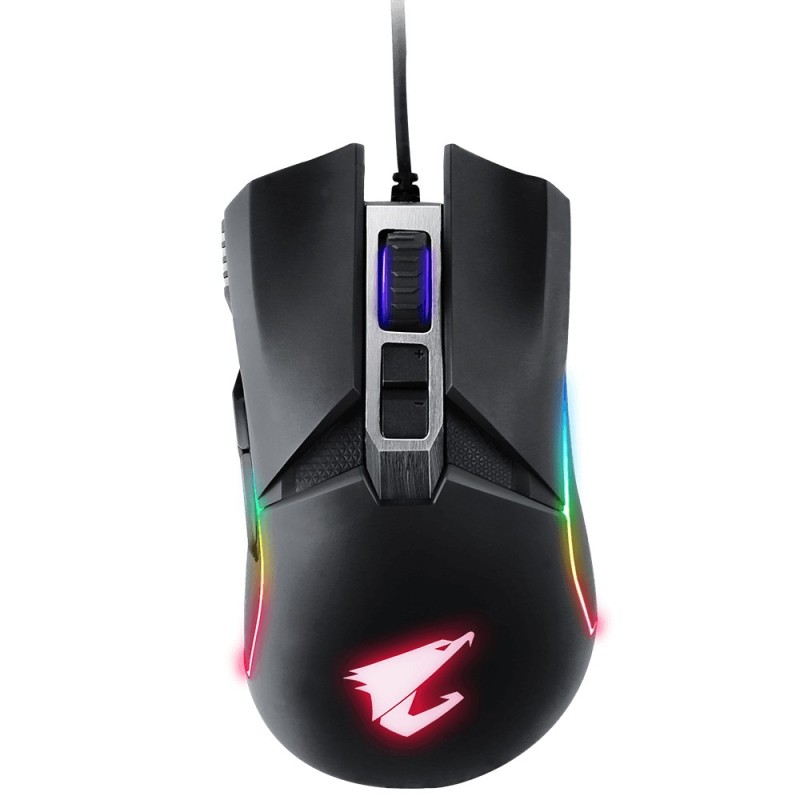 GIGABYTE AORUS M5 souris Jouer Droitier USB Type-A Optique 16000 DPI