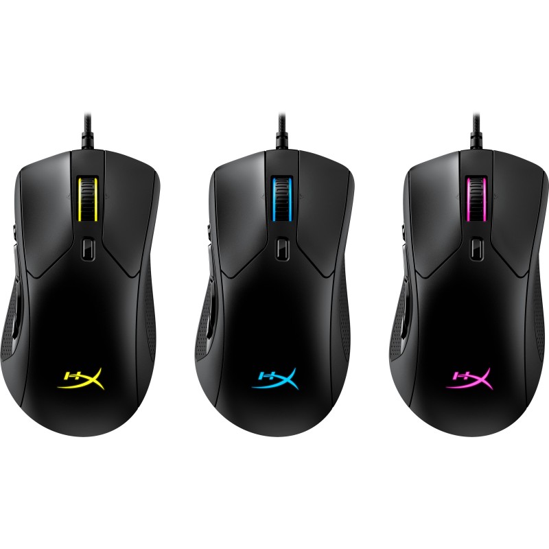 HyperX Raid Pulsefire - Souris de jeu (noir)