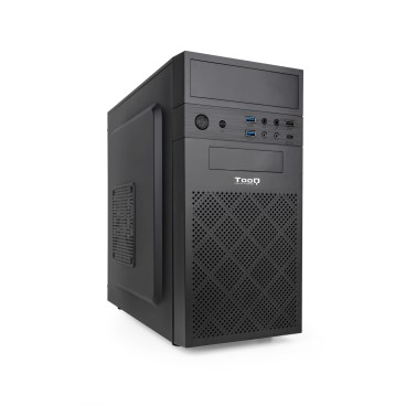 TooQ TQC-4701U3C-B unité centrale Mini Tower Noir