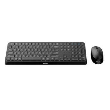 Philips 4000 series SPT6407B 19 clavier Souris incluse Universel RF sans fil + Bluetooth AZERTY Français Noir