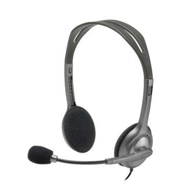 Logitech H111 Casque Avec fil Arceau Bureau Centre d'appels Gris