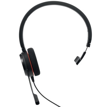 Jabra 4993-823-109 écouteur casque Avec fil Arceau Bureau Centre d'appels USB Type-A Noir