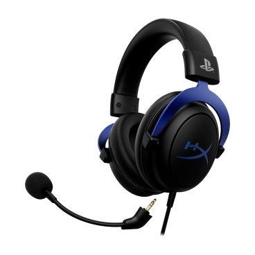 HyperX Cloud - Casque pour gaming - PS5-PS4 (noir-bleu)