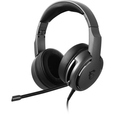 MSI IMMERSE GH40 ENC écouteur casque Avec fil Arceau Jouer Noir