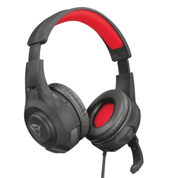 Trust GXT 307 RAVU Casque Avec fil Arceau Jouer Noir, Rouge