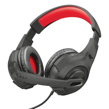 Trust GXT 307 RAVU Casque Avec fil Arceau Jouer Noir, Rouge