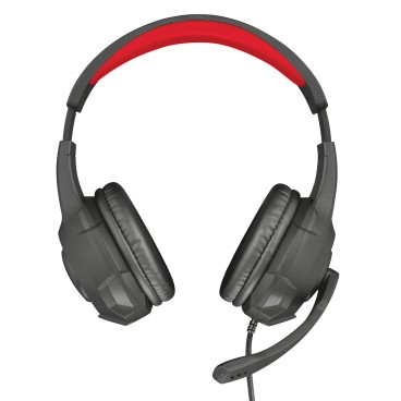 Trust GXT 307 RAVU Casque Avec fil Arceau Jouer Noir, Rouge