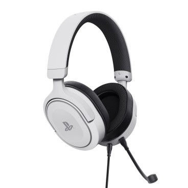 Trust GXT 498 Forta Casque Avec fil Arceau Jouer Noir, Blanc