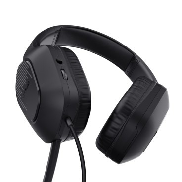 Trust GXT 415 Zirox Casque Avec fil Arceau Jouer Noir