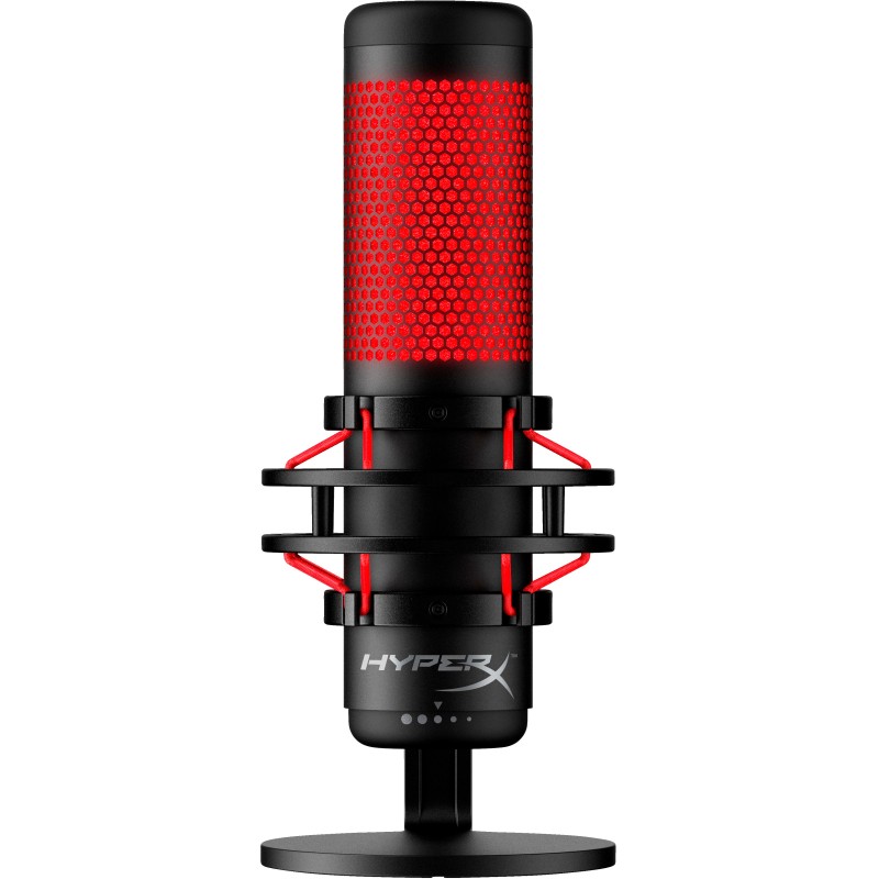 HyperX QuadCast Rouge Microphone de PC