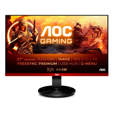 AOC 90 Series G2790PX LED display 68,6 cm (27") 1920 x 1080 pixels Full HD Noir