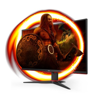 AOC G2 27G2SPAE BK LED display 68,6 cm (27") 1920 x 1080 pixels Full HD Noir, Rouge