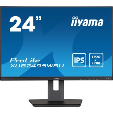 iiyama ProLite XUB2495WSU-B5 écran plat de PC 61,2 cm (24.1") 1920 x 1200 pixels WUXGA LCD Noir