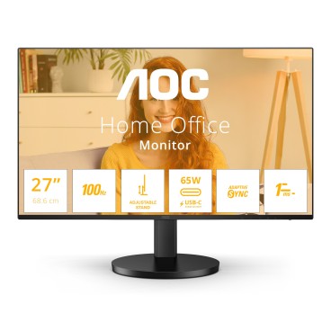 AOC B3 Q27B3CF2 écran plat de PC 68,6 cm (27") 2560 x 1440 pixels Quad HD Noir