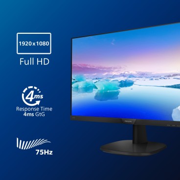 Philips V Line Moniteur LCD Full HD 273V7QDAB 00