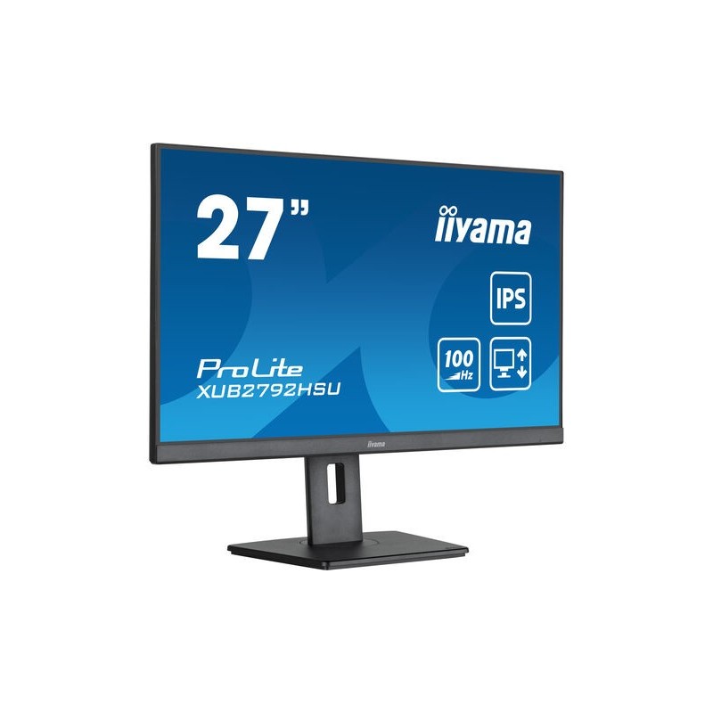 iiyama XUB2792HSU-B6 écran plat de PC 68,6 cm (27") 1920 x 1080 pixels Full HD LED Noir