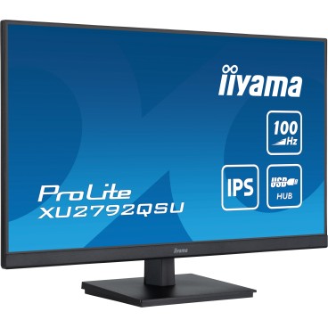 iiyama ProLite écran plat de PC 68,6 cm (27") 2560 x 1440 pixels Dual WQHD LED Noir