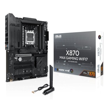ASUS X870 MAX GAMING WIFI7 AMD X870 Emplacement AM5 ATX