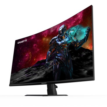 GIGABYTE GS32QC Moniteur de jeu incurvé 31,5" QHD - 2560 x 1440, 1500R, 165Hz, 1ms, 300 cd m², FreeSync Premium, HDR Ready,