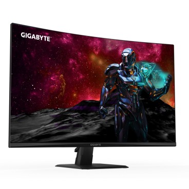 GIGABYTE GS32QC Moniteur de jeu incurvé 31,5" QHD - 2560 x 1440, 1500R, 165Hz, 1ms, 300 cd m², FreeSync Premium, HDR Ready,